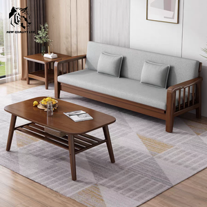 china wholesale best price customize <b>large</b> stock dropshipping tea table unique design living room furniture wood coffee table - Product Image 6