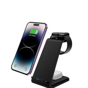 2025 Productos ganadores <span class=keywords><strong>Cargador</strong></span> inalámbrico magnético para Apple Watch <span class=keywords><strong>Cargador</strong></span> inalámbrico 3 en 1 para Iphone 16 16 <span class=keywords><strong>Plus</strong></span> Soporte de escritorio - Product Image 1