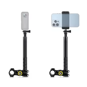 Monopode pour caméra de moto, support de guidon de vélo, bâton de selfie invisible, adapté aux caméras d'<span class=keywords><strong>action</strong></span> Insta360 X3/X4/X5 - Product Image 1