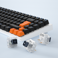 Interrupteur tactile Kailh Box Navy Box Jade, interrupteur mécanique à 3 broches, interchangeable à chaud, pour clavier mécanique de jeu, clavier personnalisé DIY
