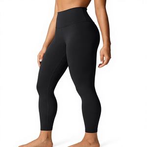 Pantalones de Yoga CRZ YOGA Butterlift, Control de Abdomen, Cintura Alta, Largo hasta el Tobillo, Material de Poliamida Suave como la Mantequilla, 25 Pulgadas - Product Image 1