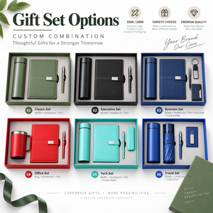 Coffret cadeau professionnel : thermos isotherme, carnet en cuir et stylo, cadeau d'affaires pour les collègues - Product Image 6