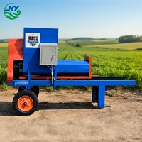 Presse à balles carrée électrique et diesel double alimentation, mini-pressoir pour ensilage, fourrage, paille et luzerne