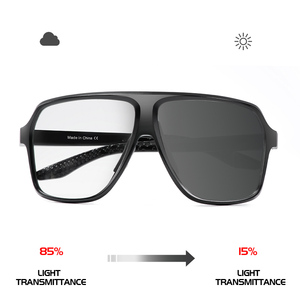 KAPVOE 2023 la più recente lente fotocromatica HD <span class=keywords><strong>View</strong></span> Classic TR90 Frame UV400 Protect Outdoor Indoor Bicycle Sports occhiali da sole Mountain - Product Image 5