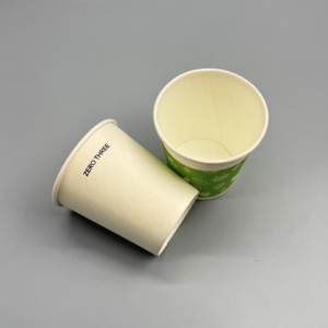 Vaso de Papel Desechable para Café para Llevar, 7-16 oz, Material Kraft, Acepta Impresión Personalizada OEM para Tiendas de Bebidas - Product Image 4