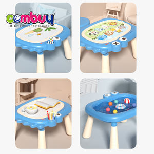 Tableau <span class=keywords><strong>d</strong></span>'écriture et de <span class=keywords><strong>dessin</strong></span> éducatif pour enfants, motif dinosaure mignon, jouet de bureau - Product Image 2