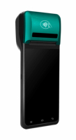 Système de machine POS portable Android 12.0 avec imprimante thermique et imprimante d'étiquettes
