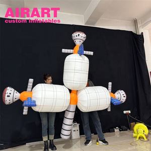 Décoration sur le thème aérien du <span class=keywords><strong>satellite</strong></span> gonflable, <span class=keywords><strong>satellite</strong></span> artificiel gonflable pour les activités d'affichage - Product Image 2