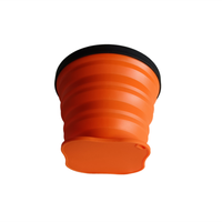 Mug en silicone pliable ultraléger, tasse portable pour le camping, la course à pied, les pique-niques et les voyages