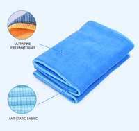 Serpillère plate auto-essoreuse portable en acier avec manche télescopique et microfibre pour le nettoyage des sols et des salles blanches