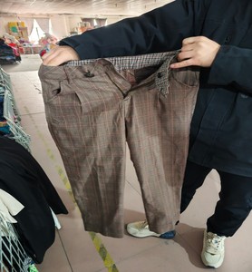 Pantaloni all'ingrosso da uomo, donna, unisex, casual, larghi, in <span class=keywords><strong>lino</strong></span>, per esterni, estivi, taglie miste, abbigliamento usato - Product Image 5