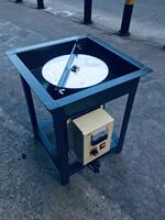 CHENYISHI 12'' (300 mm) Machine à affûter le jade à plat, meule extra durable, vitesse réglable en continu, machine à sceller