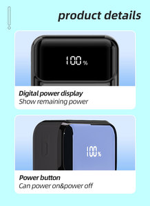 Power Bank da 20000mAh 65W con Ricarica Super Veloce, Batteria Grande, Supporto per Uscita di Dati, Compatibile con Telefono - Product Image 4
