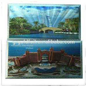 Sobre de lámina de oro de Palma de Dubái Atlántica, tarjeta de invitación elegante y regalo de boda, regalos novedosos - Product Image 1