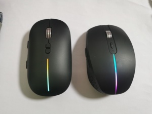 Đèn nền chơi game Chuột không dây RGB mới đến 2.4GHz 5.0 chế độ kép pin đen quang M1 Pro Chuột tiêm đầy đủ - Product Image 6