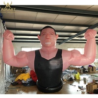 Modèle de publicité gonflable de type homme musclé, nouvelle conception |   Homme musclé gonflable de grande taille avec des muscles forts |   Homme musclé gonflable