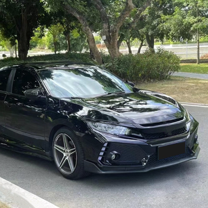 ชุดแต่งกันชนรถยนต์สไตล์ New Typer ปี 2025 เหมาะสำหรับ Honda <span class=keywords><strong>Civic</strong></span> Hatchback ปี 2016-2021 และอัพเกรดรถซีดาน - Product Image 2