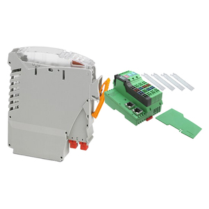 Best Quality 2910157 Terminal <b>Block</b> DIN Rail <b>Mount</b> Screw Connection Industrial Connector Plastic Material 10A 400V - Product Image 1