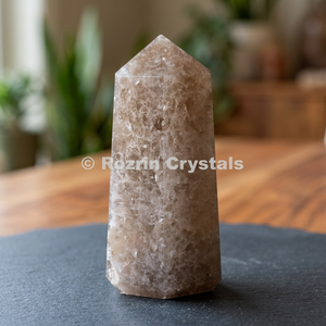 คริสตัลหินสมุนไพรรมควันแกะสลักเป็นของที่ระลึกโดย Rozrin Crystals - Product Image 3