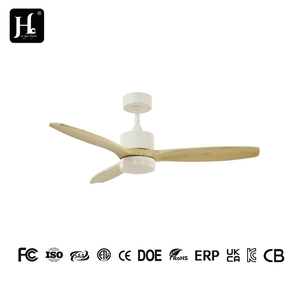 Solid Wood <b>Fan</b> <b>Lights</b>, <b>Ceiling</b> Dining Room and Living <b>Led</b> Variable Frequency Silent Nordic 42-Inch - Product Image 4