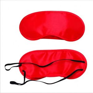 New Design Double Sided Sleeping Shade Elastic Band Breathable Travel <b>Sleep</b> Satin Eye <b>Mask</b> - Product Image 3