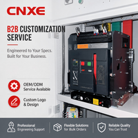 Disjoncteur à air (ACB) OEM personnalisé 3 ou 4 pôles, type fixe/rétirable, avec unité de déclenchement à protection intelligente, prix usine