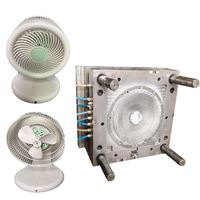 Service de moulage par injection de moule d'injection de congé de pale de ventilateur en plastique personnalisé de fournisseur de la Chine