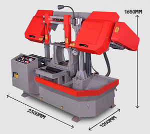 Scie à ruban Machine Alimentation automatique HX33/50S Cnc Scie Métal Aluminium Scie Machine - Product Image 4