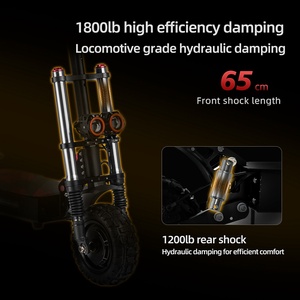 Scooter Eléctrico Boyueda S3-11 de Doble Motor 60v 38ah, 3000W *2, 85Km/H, Alcance de 100-120KM, Envío Gratis en 3-7 Días desde Almacenes en EE. UU. y la UE - Product Image 3