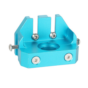 Soporte de montaje de boquilla de aleación de aluminio Creality E3D V6, color azul, para impresora 3D - Product Image 2