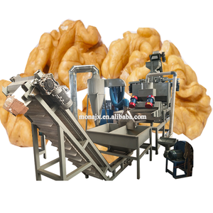 <span class=keywords><strong>Cascanueces</strong></span> de 500 kg/h, galleta de nueces, Progreso de procesamiento de nueces de la línea de producción de nueces, máquina peladora y Galleta de nueces - Product Image 2