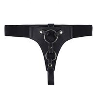 Pantalon en cuir de bonne qualité pour Strapon Dildo, harnais double Dildo portable, porte-Dildo à sangle pour jouets sexuels pour femmes adultes