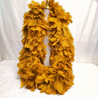 Boa Bulu Marabou Turki Tebal Warna-Warni Custom Grosir untuk Pertunjukan Tari Samba, Pesta Pernikahan, Natal, Karnaval