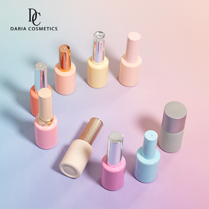 ขวดน้ำยาทาเล็บ10มล. 12มล. 15มล. ภาชนะบรรจุเจลสีชมพูขวดแก้วทาเล็บเจลยูวีสำหรับเจลทาเล็บ - Product Image 2