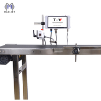 Impresora de inyección de tinta portátil, máquina de codificación de tinta de secado rápido, con palabras, huevos, fecha de caducidad, 12,7mm