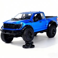 Hstar/Hongxing F-150 R12-01Q Raptor RTR, Camioneta Todoterreno RC a Escala 1/12 con Tracción en las 4 Ruedas, Transmisión Metálica, Luces LED, Dos Velocidades, 4 Canales