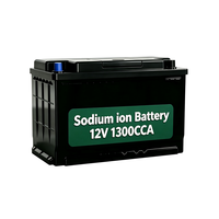 Batterie Sodium-ion CE FCC Grade-A 12V 24V 200Ah 100Ah 75Ah CCA1300 ODM, pack de batteries fiables 3000 cycles pour démarreur de voiture électrique