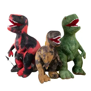 Brinquedo de pelúcia de dinossauro, brinquedo de pelúcia realista em forma de animal