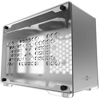 ZZAW B1 Acrylique Panneau Latéral Petite Taille Mini PC De Bureau Châssis Micro Ordinateur Mini ITX Table Boîtier En Aluminium pour gamer