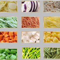 Máquina Cortadora de Verduras de Hoja de Alta Eficiencia, Rebanadora de Frutas y Verduras de Raíz, Cortadora de Cebolla y Patata, Trituradora de Apio y Repollo