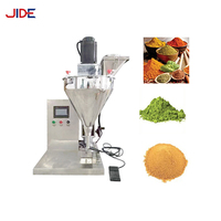 Machine de remplissage de poudre semi-automatique électrique PLC haute précision pour l'emballage des aliments et des boissons avec acier inoxydable 304