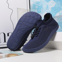 Chaussures de course minimalistes confortables en tissu tissé pour femme, chaussures de trail pieds nus pour homme