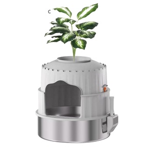 Großhandel Umweltfreundliche Katzentoilette mit Hohem Rand Spritzwassergeschützt Plastik-Katzenklo - Product Image 2