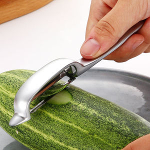 Éplucheur en acier inoxydable, outil de cuisine multifonctionnel pour pommes de terre, pommes, melons, lame tranchante, poignée en alliage de zinc, lavage à la main uniquement - Product Image 3