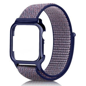 <span class=keywords><strong>Apple</strong></span> <span class=keywords><strong>Watch</strong></span> 4 Boucle À Tricoter <span class=keywords><strong>Bracelet</strong></span> de Montre En Nylon <span class=keywords><strong>Bracelet</strong></span> de Montre De Remplacement Avec Étui De <span class=keywords><strong>Protection</strong></span> En TPU - Product Image 5