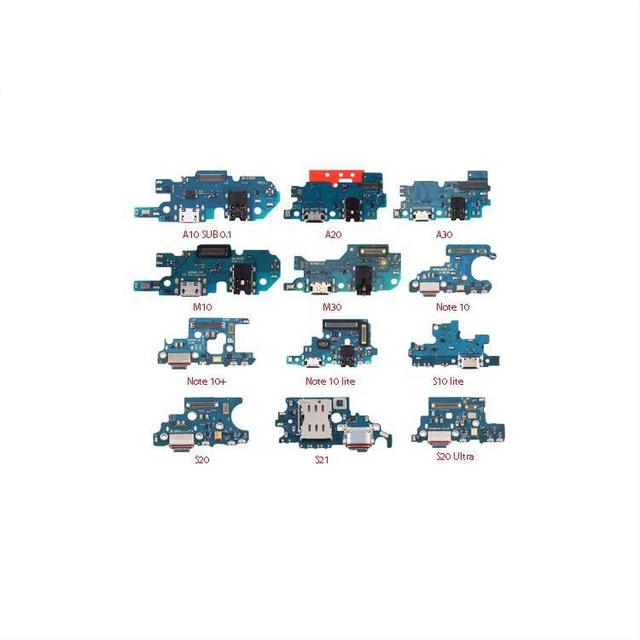 For Samsung  Flex Cable Dock Connector Charging Port for samsung Galaxy A10 A20S A30 A50 A70 S8 Note 5 8 9 10 M10 M30