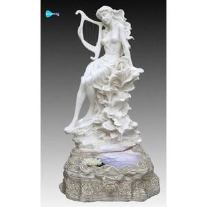 Vasi per Fiori in Pietra Artificiale Stile Europeo in Marmo Bianco Naturale Durevole Ornamenti da <span class=keywords><strong>Giardino</strong></span> Vendita all'Ingrosso - Product Image 4