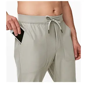 กางเกงวอร์มสวมใส่สบายของผู้ชาย,กางเกงกัญชาทำจากผ้าเป็นมิตรต่อสิ่งแวดล้อม