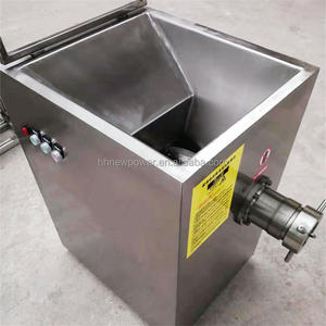 Picadora de Carne Eléctrica Industrial Automática de Acero Inoxidable, Fabricación Profesional, Picadora de Pescado Congelado, Motor de 5.5KW con Certificación CE - Product Image 4
