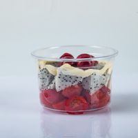 Bols à Açaï jetables en PET transparent de haute qualité avec couvercles 8oz/12oz/16oz/24oz/32oz, contenants traiteur imprimables